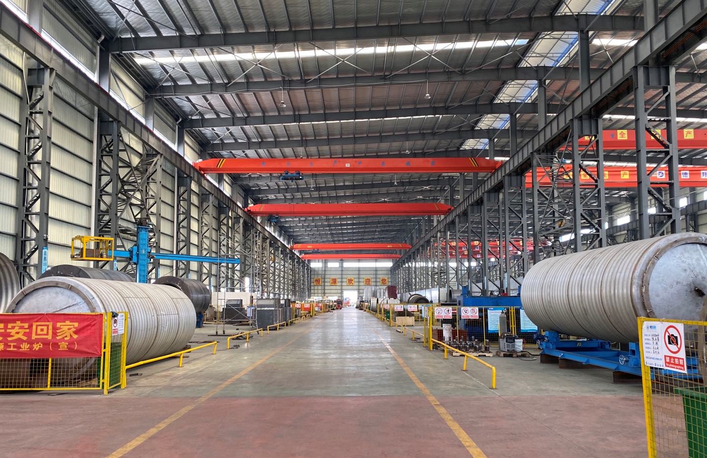 Workshop manufacturing and assembled equipment